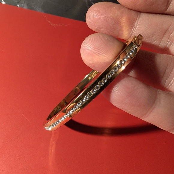 Kate Spade Elegant Gold and Diamond Women's Bracelet - Picture 5 of 5